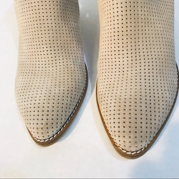 DOLCE VITA Simon Suede Perforated Booties - Picture 4 of 12